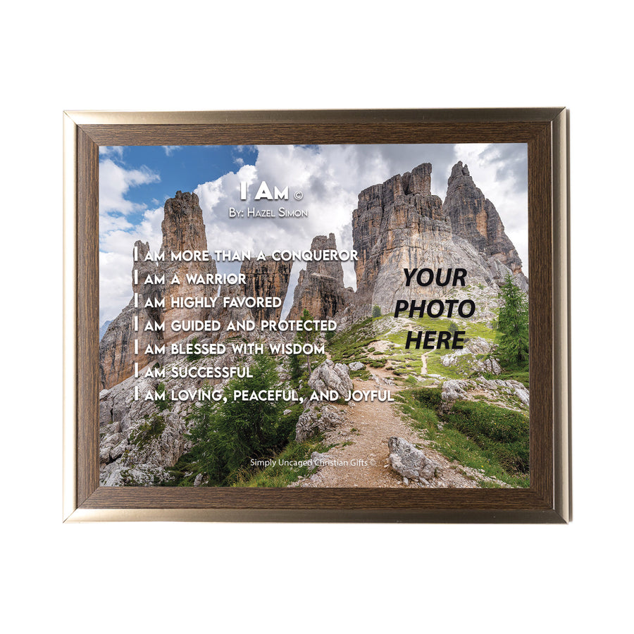 I Am Personalized Photo Poem