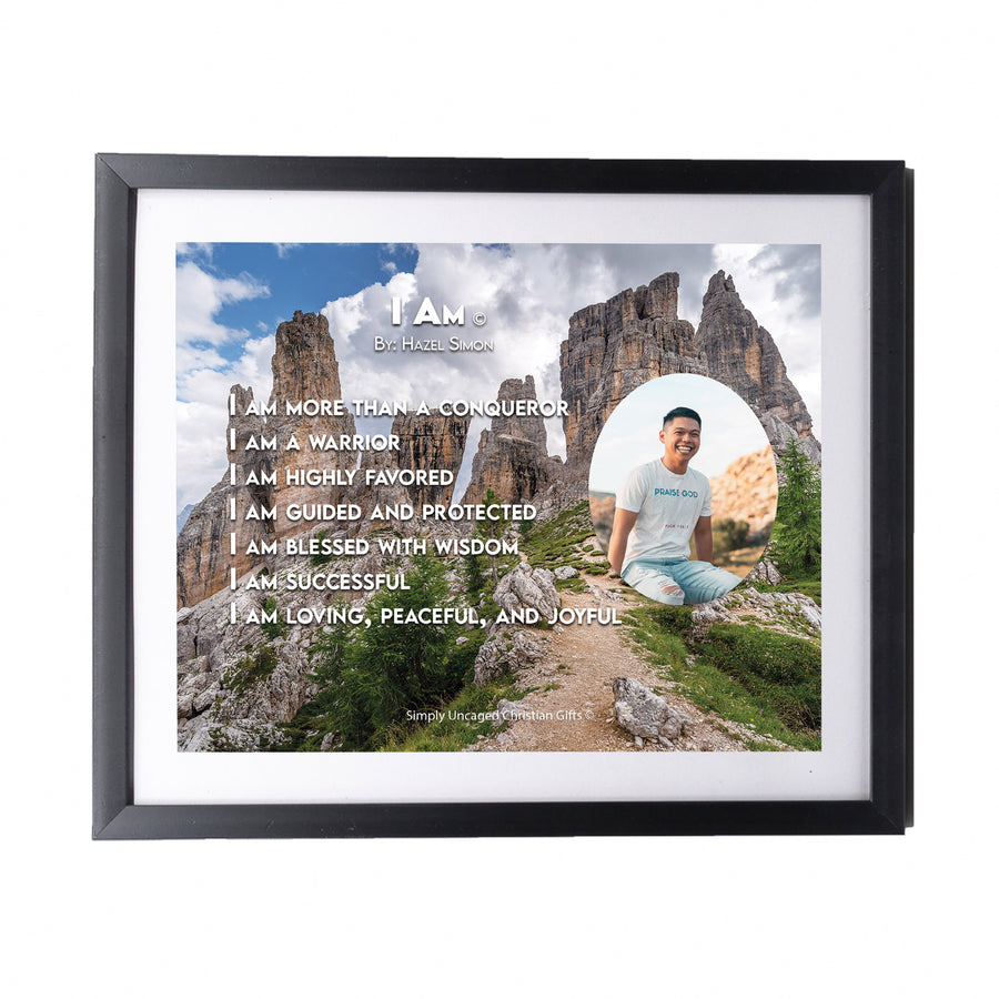 I Am Personalized Photo Poem