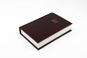 Personalized NKJV Compact Text Bible Hardcover Burgundy