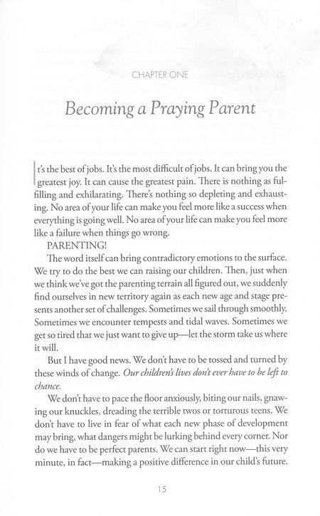 The Power of a Praying Parent - Stormie Omartian