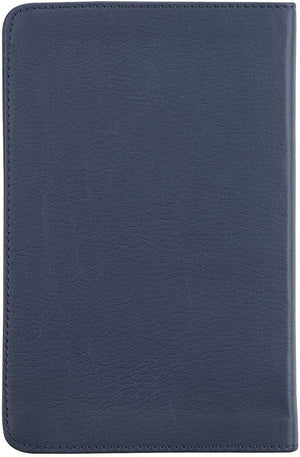 Personalized Trust in The Lord Navy Faux Leather Classic Journal Isaiah 26:4