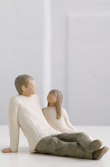 Willow Tree Father And Daughter Figurine