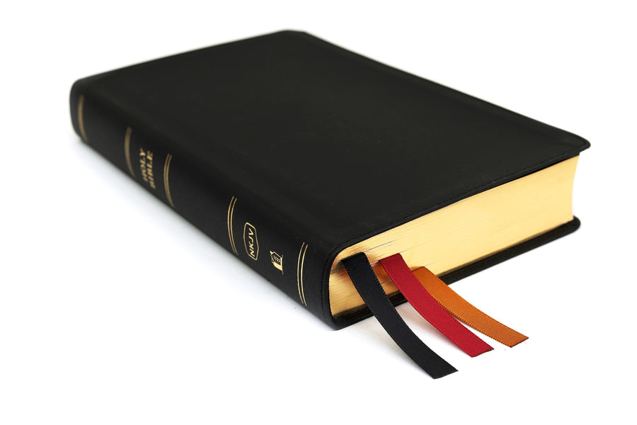 Personalized Bible Custom Text NKJV Minister's Bible Comfort Print Leathersoft Black