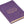 Load image into Gallery viewer, Personalized It Is Well With My Soul Handy-Sized LuxLeather Journal Purple
