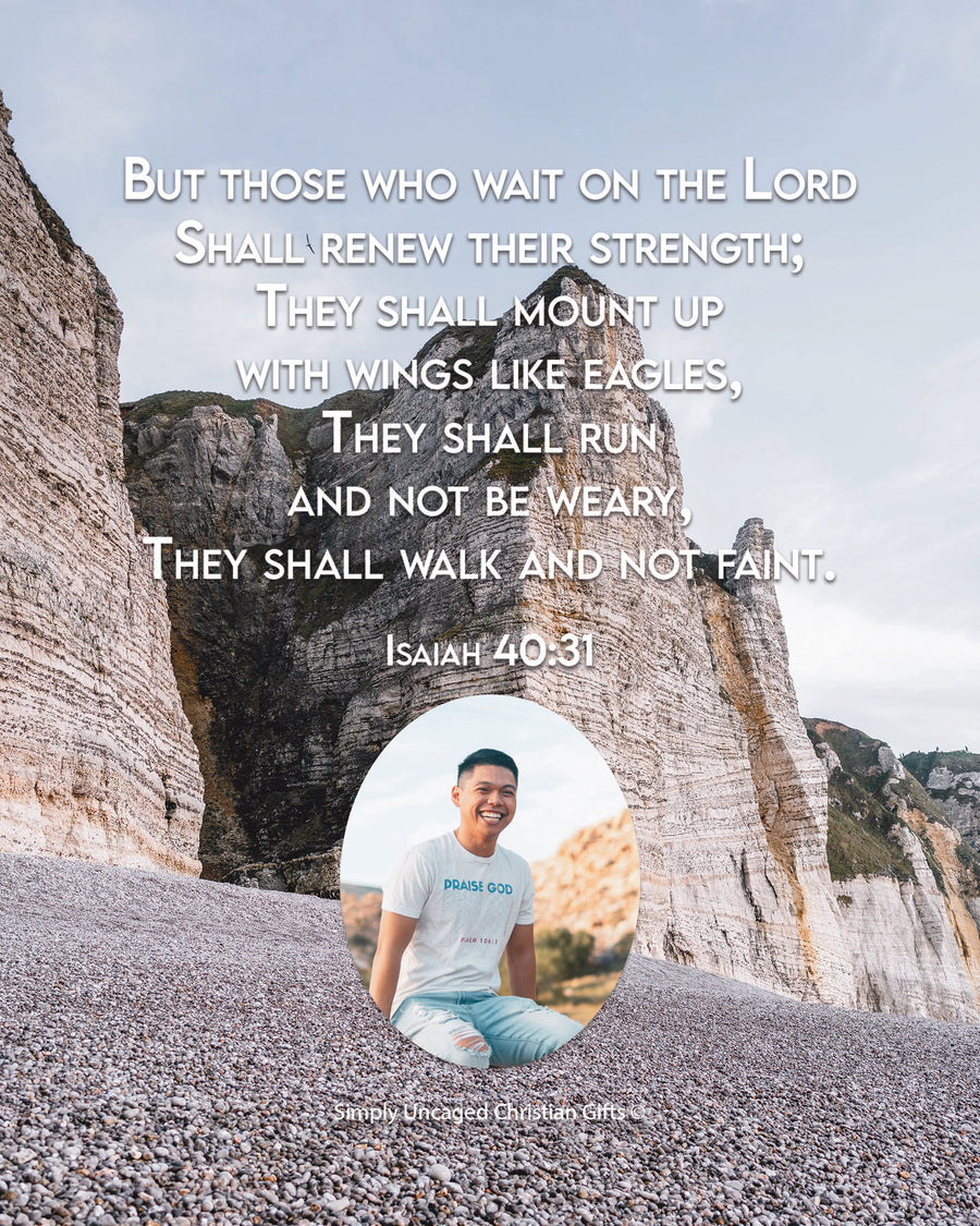 Isaiah 40:31 Personalized Photo Verse