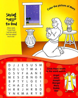 A Christmas Celebration Sticker & Activity Book: The Beginner's Bible