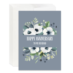 Christian Anniversary Card for Husband, Him