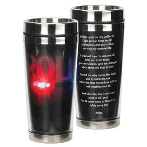 Police Prayer Travel Mug