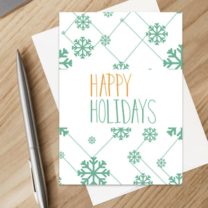 Christian Happy Holidays Card for Christmas