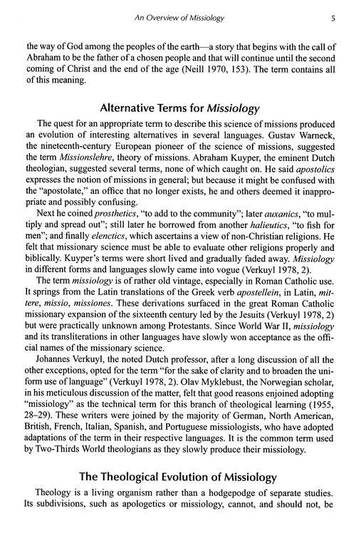 Missiology - John Terry