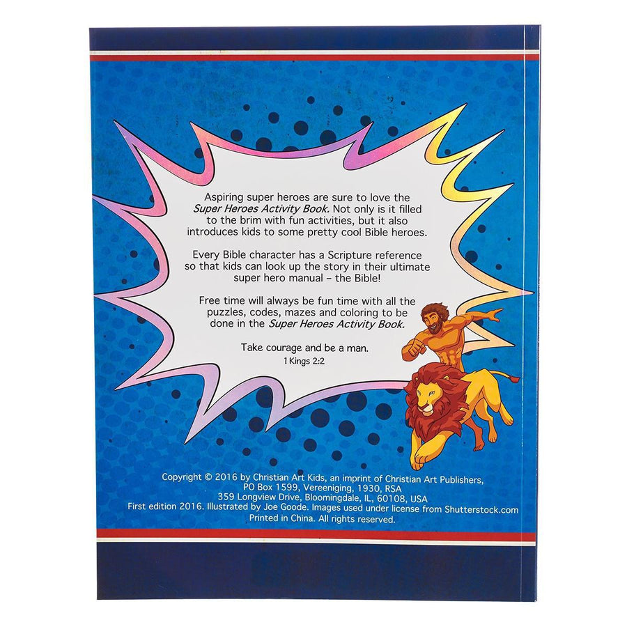 Super Hero's Activity Book - Joe Goode