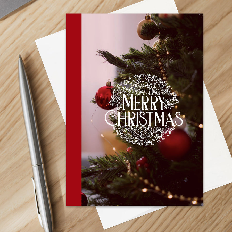 Christian Merry Christmas Holiday Card for Christmas