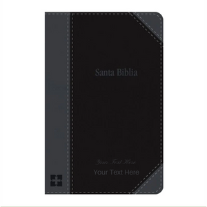 Personalized Santa Biblia NVI Ultrafina Compacta Leathersoft Negra (Spanish Edition)