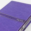 Load image into Gallery viewer, Personalized KJV Thinline Leathersoft Purple Comfort Print Holy Bible

