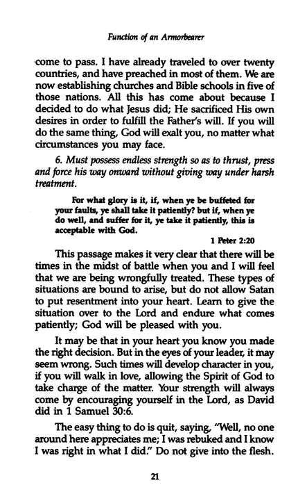 God's Armor Bearer: Serving God's Leaders, Volumes 1 & 2 - Terry Nance