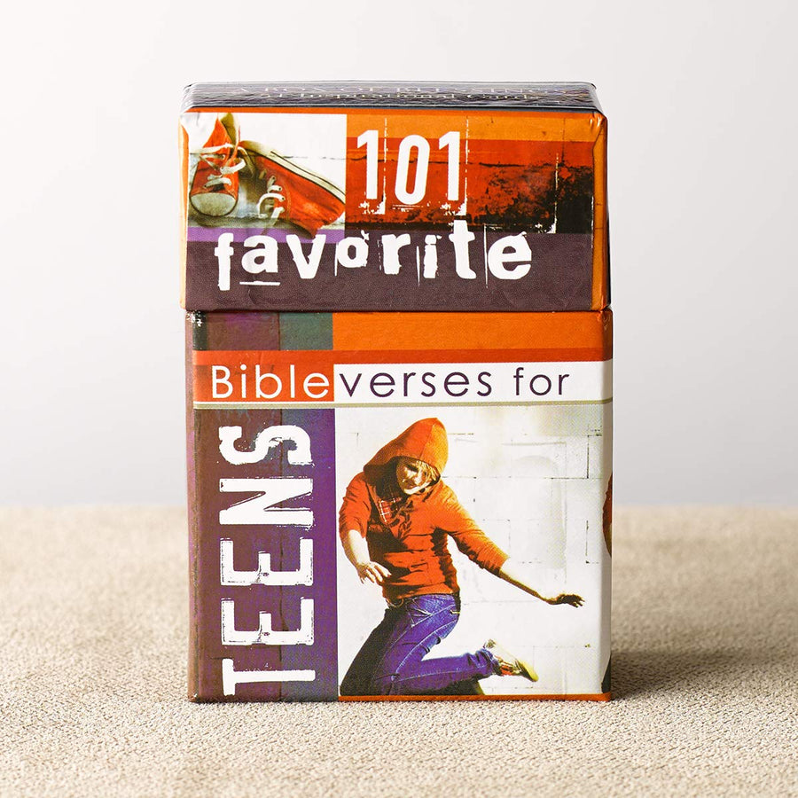 101 Favorite Bible Verses for Teens Cards Boxed Cards