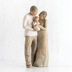 Willow Tree We are Three, Sculpted Hand-Painted Figure