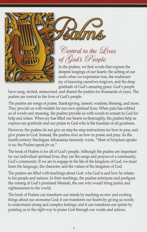 Psalms Pamphlet