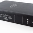 Load image into Gallery viewer, Personalized NIV The Charles F. Stanley Life Principles Bible Leathersoft Black Thumb Indexed
