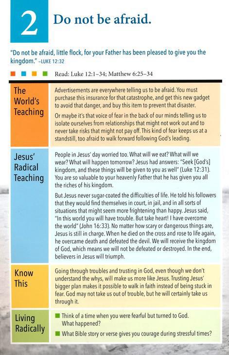 12 Radical Teachings of Jesus Pamphlet