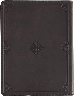 Personalized Radical Wisdom 365 Devotions A Daily Journey for Men Brown Faux Leather