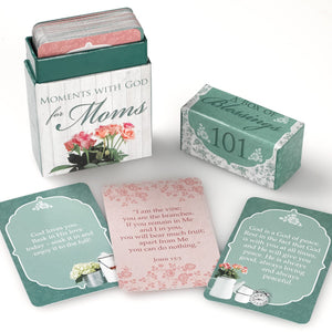 101 Moments with God for Moms Boxed Cards