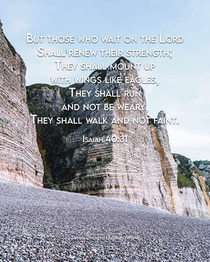 Isaiah 40:31 Personalized Photo Verse