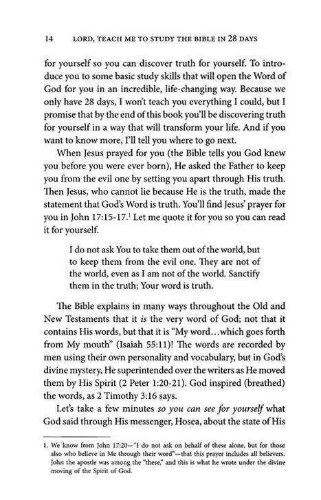 Lord, Teach Me To Study The Bible In 28 Days - Kay Arthur