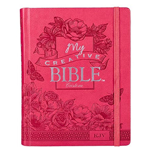 Personalized KJV My Creative Bible Journaling Bible LuxLeather Hardcover