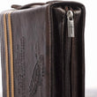 Load image into Gallery viewer, Two-Tone Stripe Isaiah 40:31, Faux Leather Bible Cover (Large) [Unbound]
