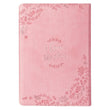 Load image into Gallery viewer, I Know the Plans Jeremiah 29:11 Pink Slimline Faux Leather Journal
