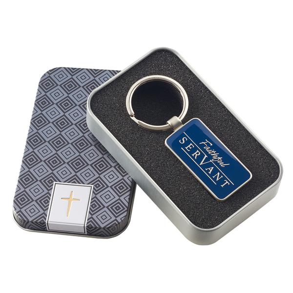 Faithful Servant Key Ring