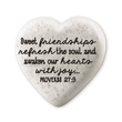 Load image into Gallery viewer, Heart Scripture Stone
