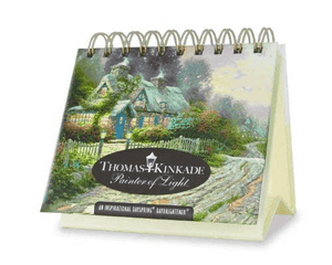 Thomas Kinkade Painter Of Light Perpetual Flip Calendar